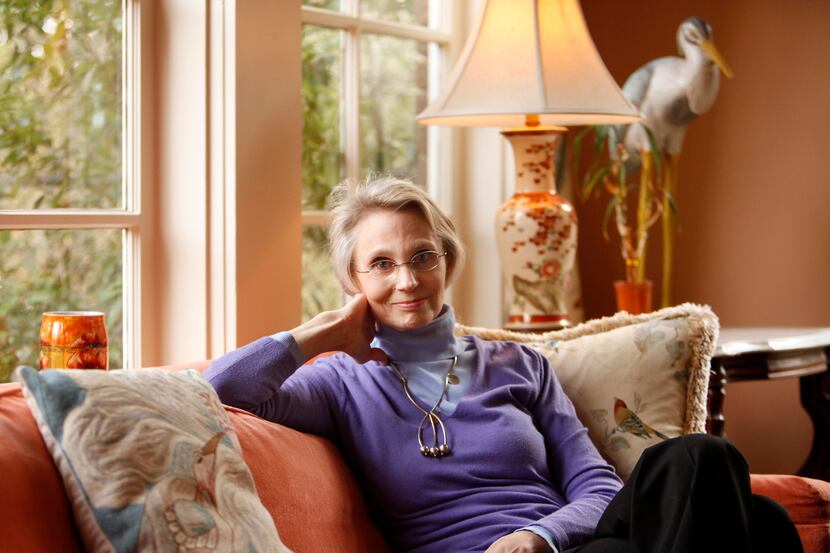 Virginia McAlester photographed in her Swiss Ave home in 2011.