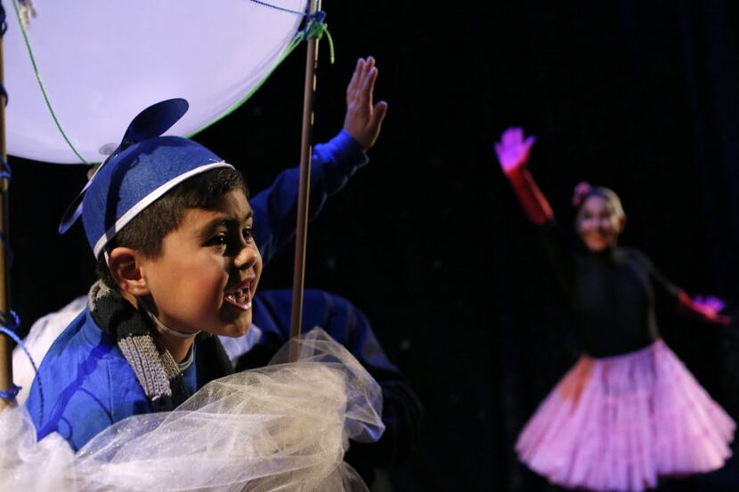 Anthony Bedolla, 7, played Tomasito and Sorany Gutierrez was the narrator during The Circus...