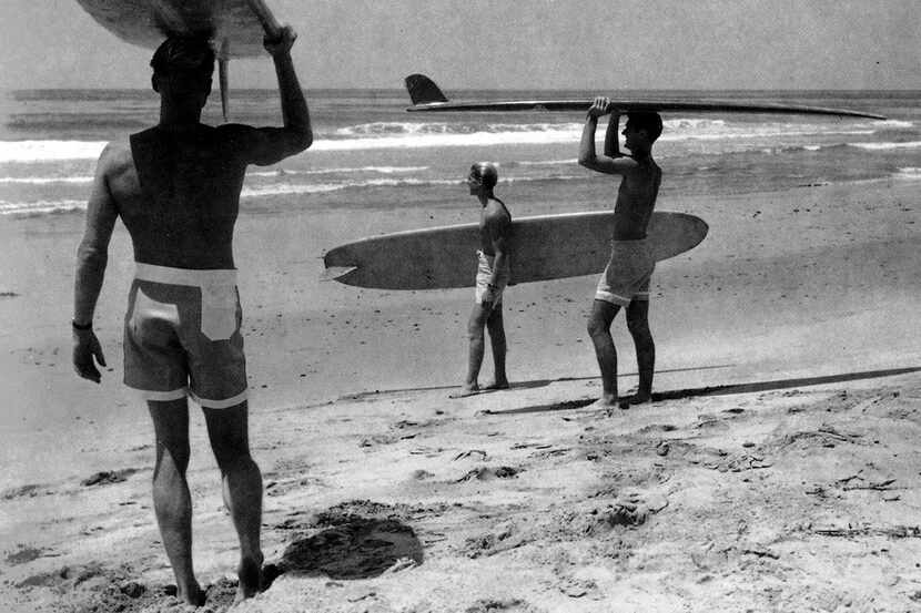 A scene from the 1966 big-wave classic, "The Endless Summer."
