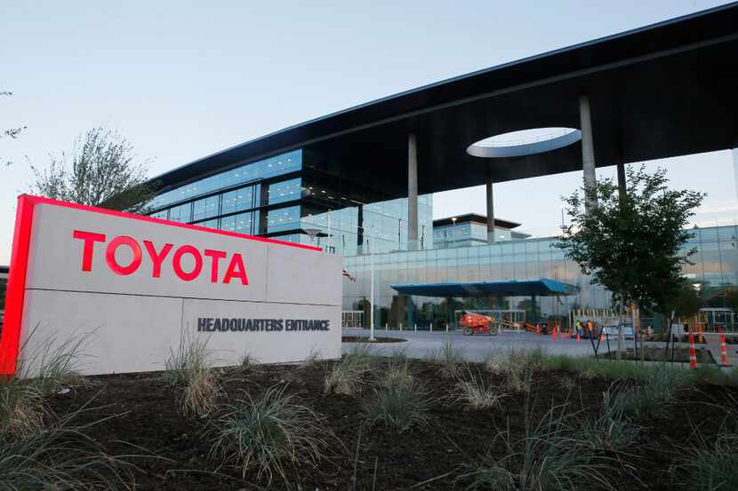 The new Toyota North American headquarters in Plano.