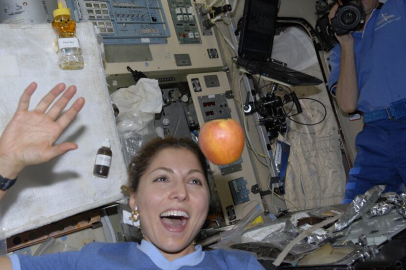 “It’s an amazing experience to float freely in space and I don’t think I’ve felt so free in...