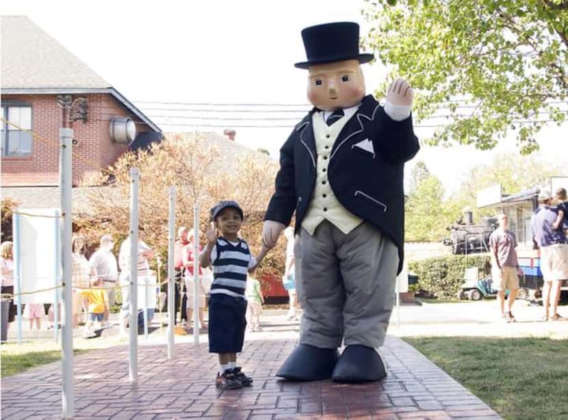 
Kids can meet Sir Topham Hatt at the Thrill of the Ride Tour in Grapevine.
