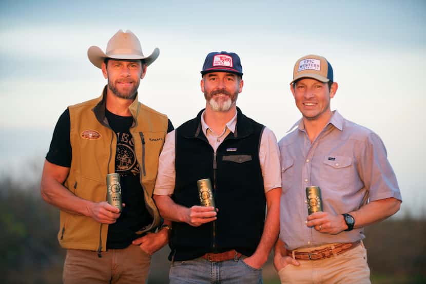 Adam Love, Royce Itschner, and Dub Sutherland launched Epic Western ranch water.