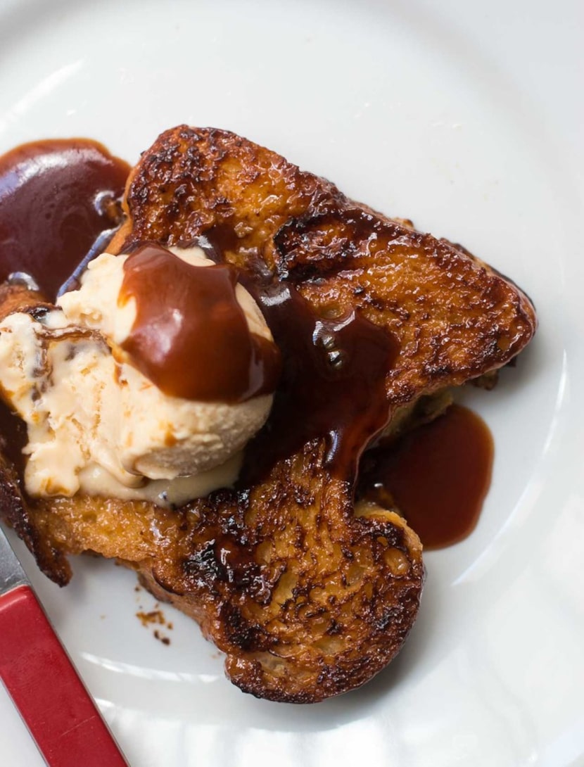 PAIN PERDU CARAMELISE  by David Lebovitz, author of 'L'Appart'