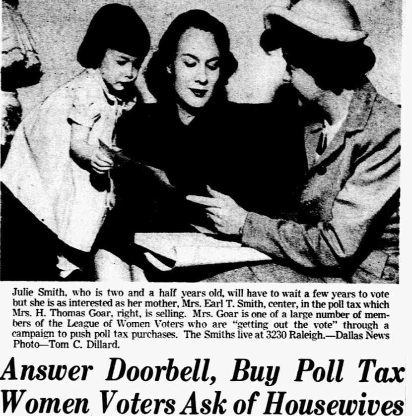 From the Jan. 27, 1949 edition of The Dallas Morning News