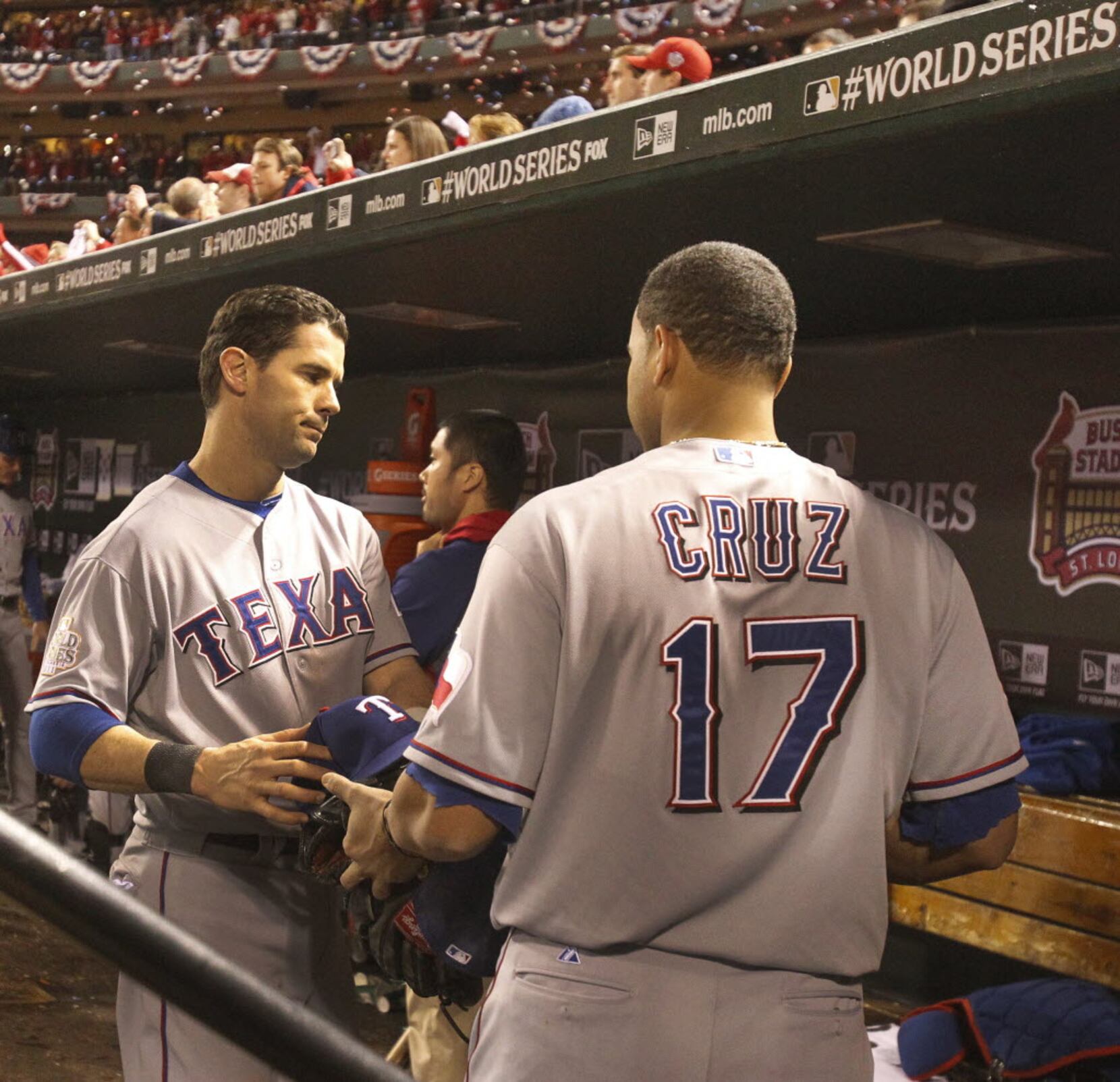 At World Series, Rangers' Michael Young Leads by Example - The New