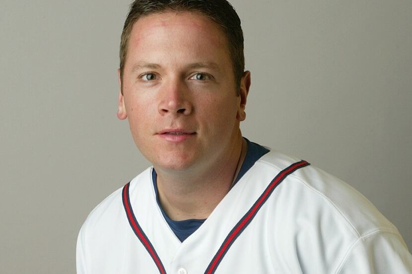 KISSIMMEE, FL - FEB. 27, 2004:  Pichter C.J. Nitkowski (#40) of the Atlanta Braves poses for...