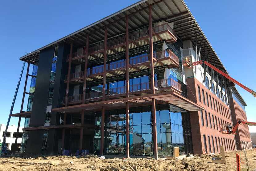 Two new office buildings are opening at Cypress Waters in May and June.