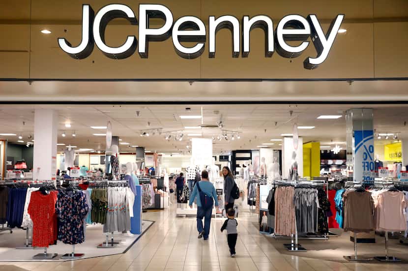 Shoppers walked into the Collin Creek Mall J.C. Penney store in Plano on March 1.