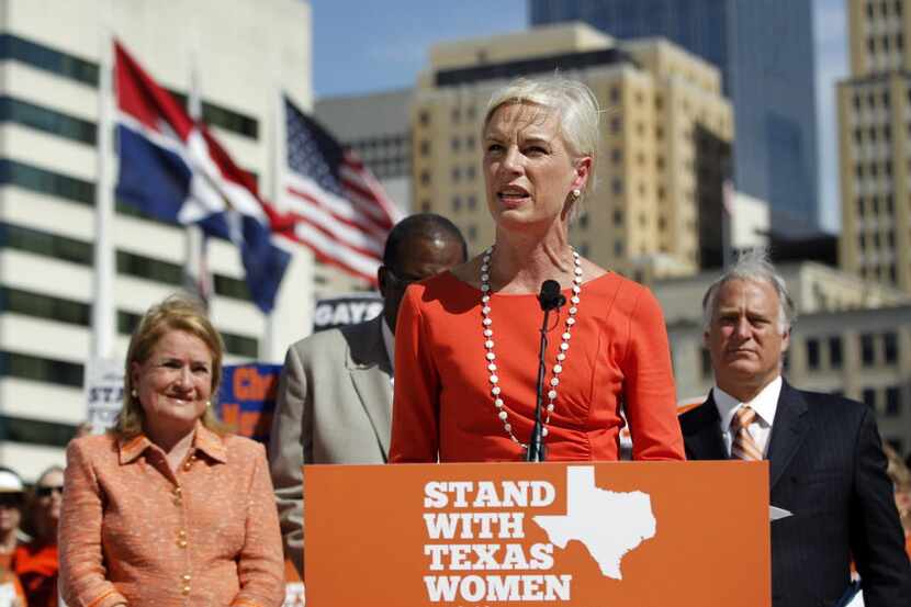 Cecile Richards, president of Planned Parenthood Action Fund speaks at a Planned Parenthood...