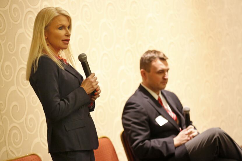Republican Dallas County district attorney candidates Susan Hawk and Tom Nowak responded to...