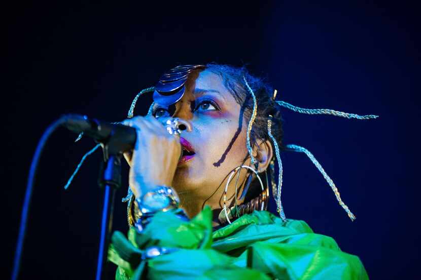Erykah Badu performs in the Netherlands in 2019. Badu became the first recipient of the "key...