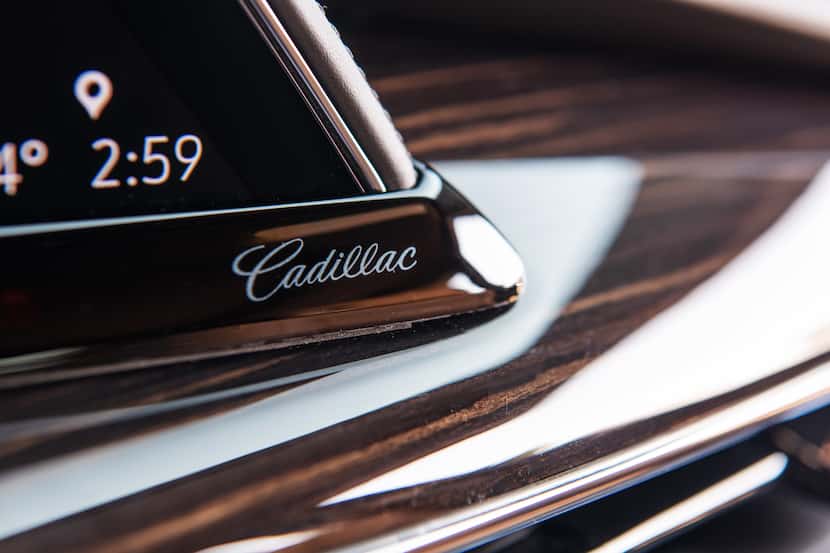 Interior accents in the 2021 Cadillac Escalade.