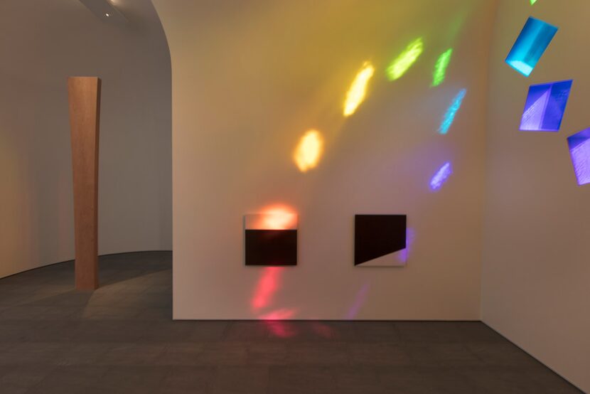 The interior, facing north, of Ellsworth Kelly's Austin 