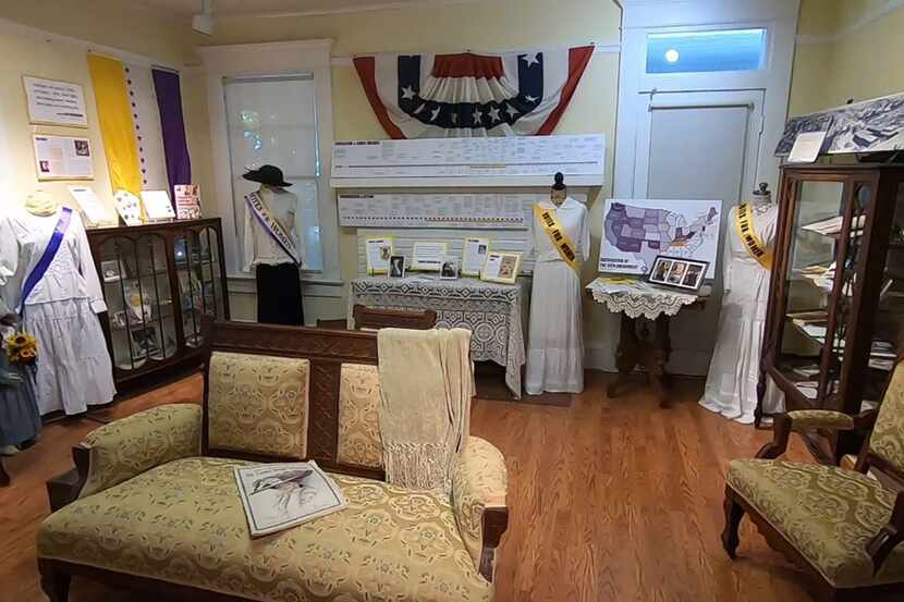 A new exhibit at the Fielder House Museum in Arlington explores the history of women's...