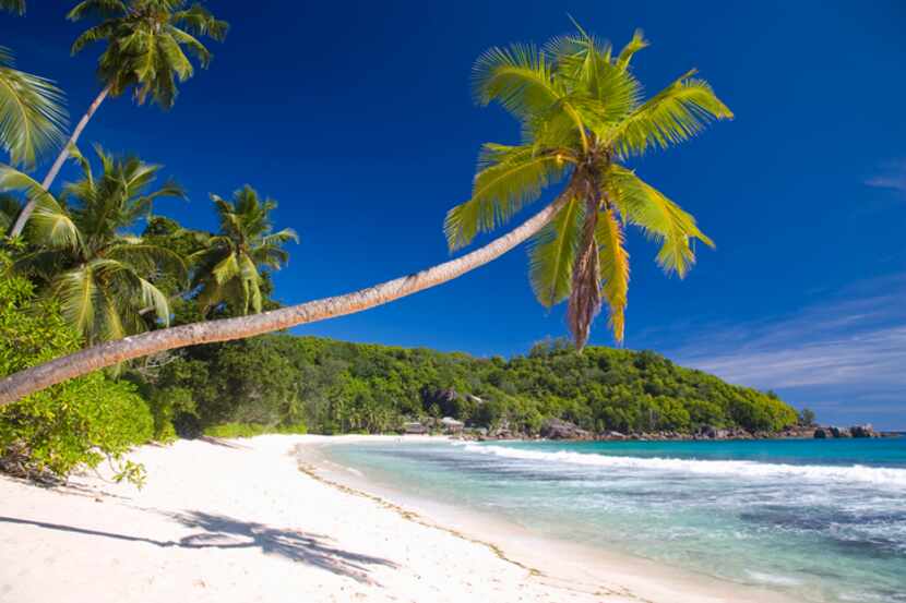 Las islas Seychelles en el océano Índico.