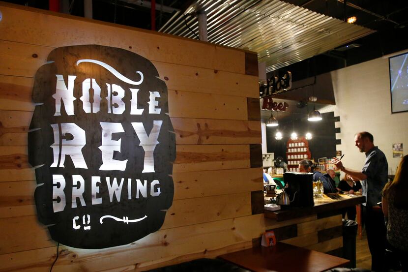 Noble Rey Brewing Company in Dallas on Friday, Jan. 22, 2018. (Nathan Hunsinger/The Dallas...