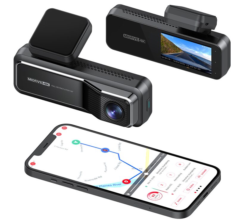 The Miofive 4K Dash Cam