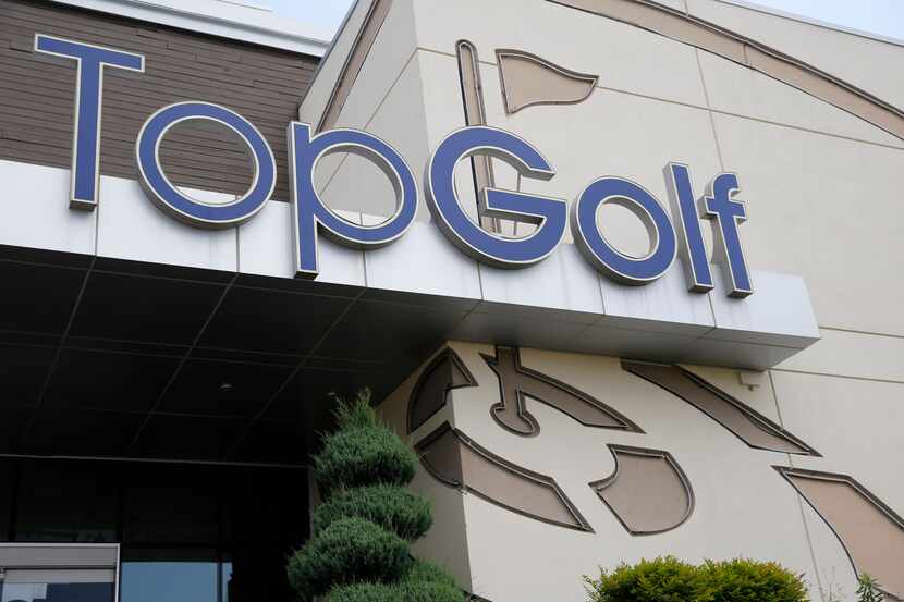 Topgolf in The Colony is shown in 2020.