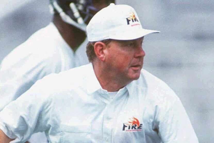 Chan Gailey spent two seasons (1991-92) as head coach of the Birmingham Fire of the World...