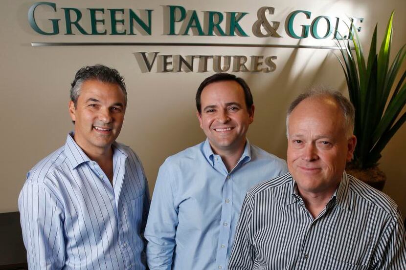 Carl Soderstrom, J.R. Garcia and Clay Heighten lead Dallas’ Green Park & Golf, an angel...