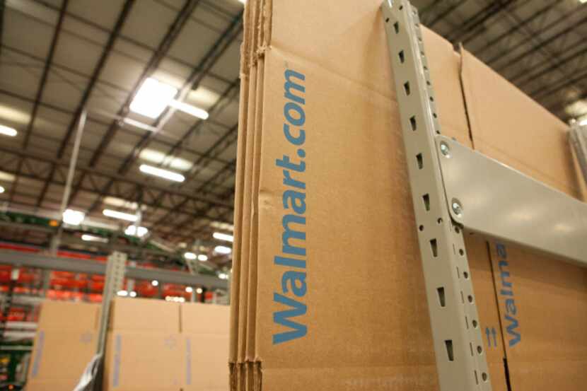 Walmart.com's fulfillment center in Fort Worth shipped its first order Sept. 23, 2013. The...
