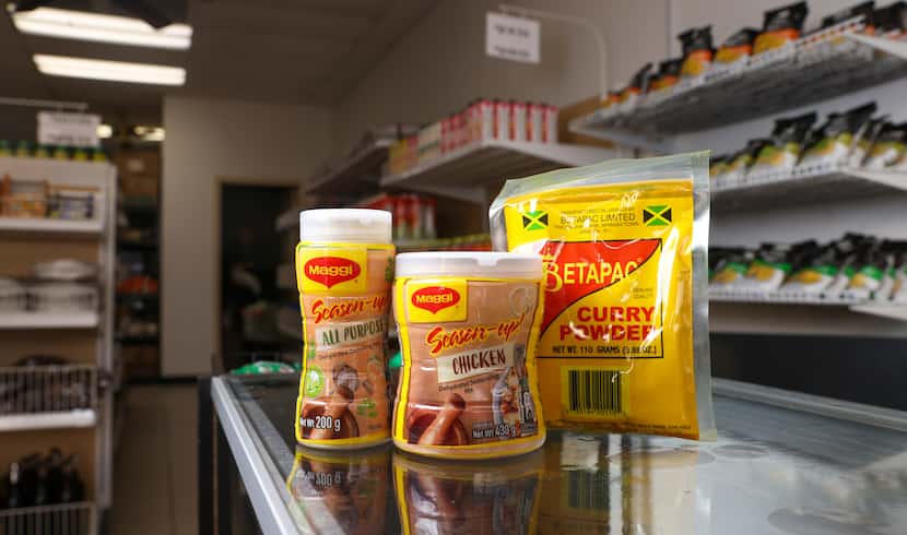 Maggi Season-Up! and Betapac curry powder are among the authentic Jamaican products at...