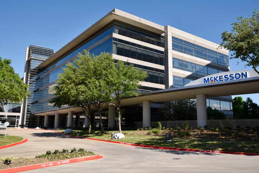 Irving-based McKesson reported fiscal year 2019 revenue of $214.3 billion.