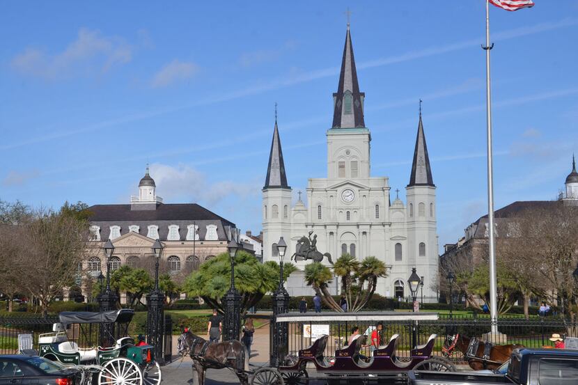 St. Louis Cathedral is one of New Orleans' most iconic landmarks.