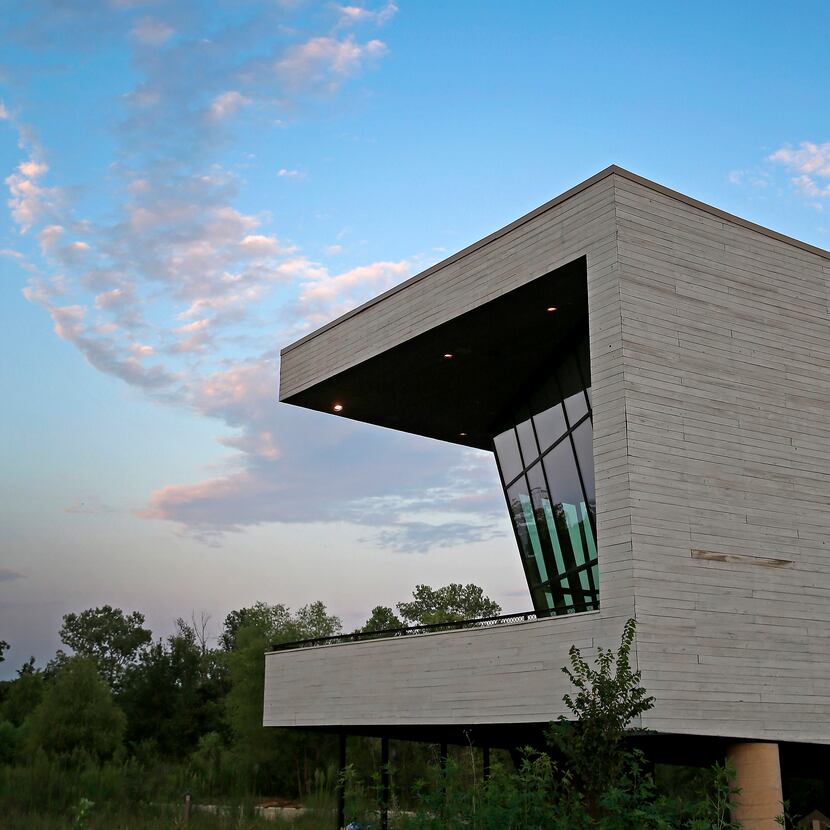 Antoine Predock’s design for the Trinity Audubon Center is complex and quirky in the best ways.