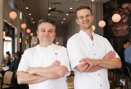 Chef-partner Bruno Davaillon hired Joshua Sutcliff as the executive chef at Knox Bistro.