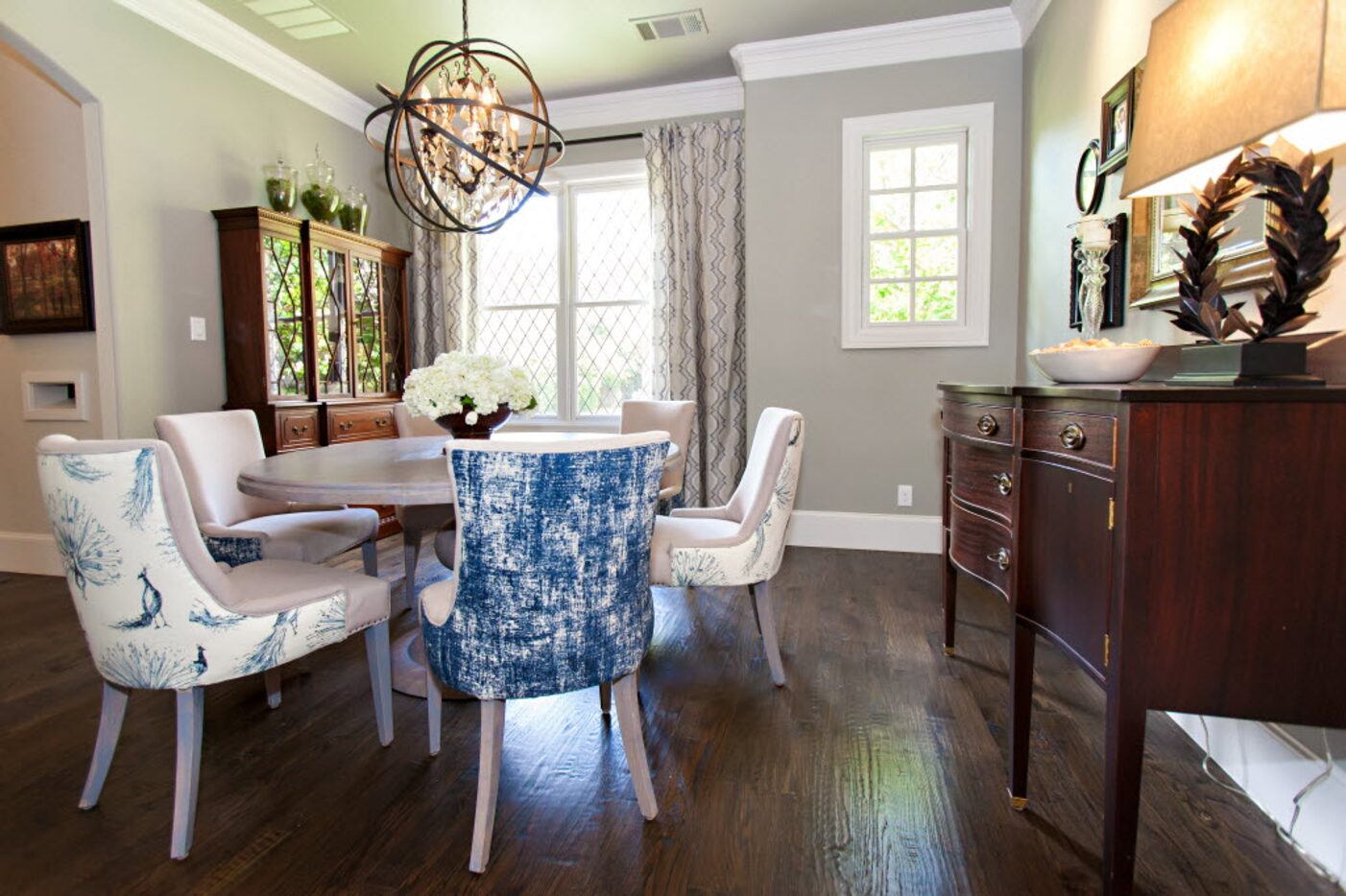 Incorporating pieces that you've inherited throughout your home adds history and personlity...