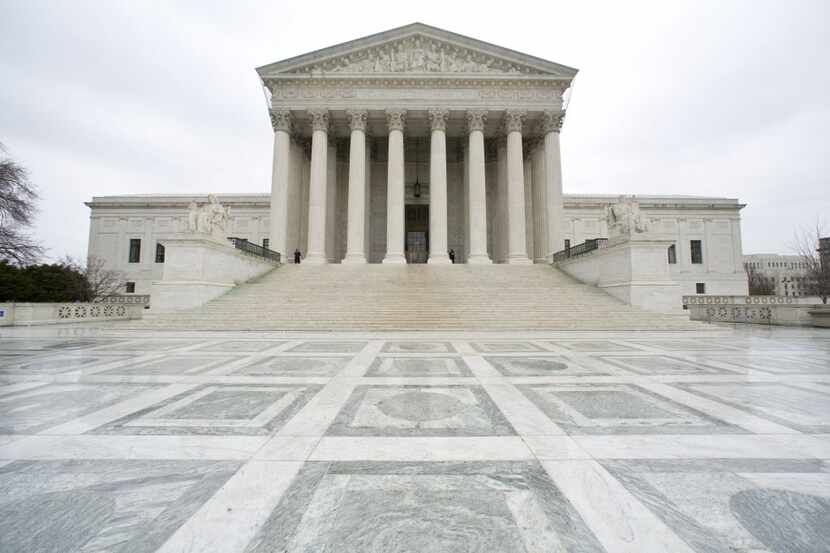 A view of the Supreme Court in Washington, in a March 13, 2010 file photo. 