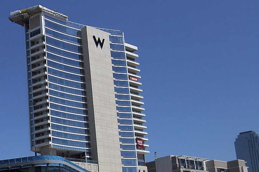 A suite at the W Dallas Victory Hotel & Residences was among the places  Tobechi Onwuhara...