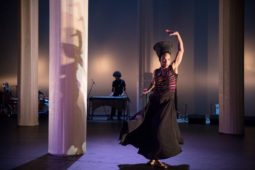 Annique Roberts of Evidence: A Dance Company in Ronald K. Brown's Mercy.