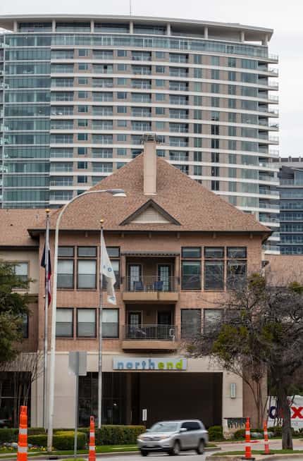 Built in the 1990s, the Northend Apartments just north of downtown Dallas are surrounded by...