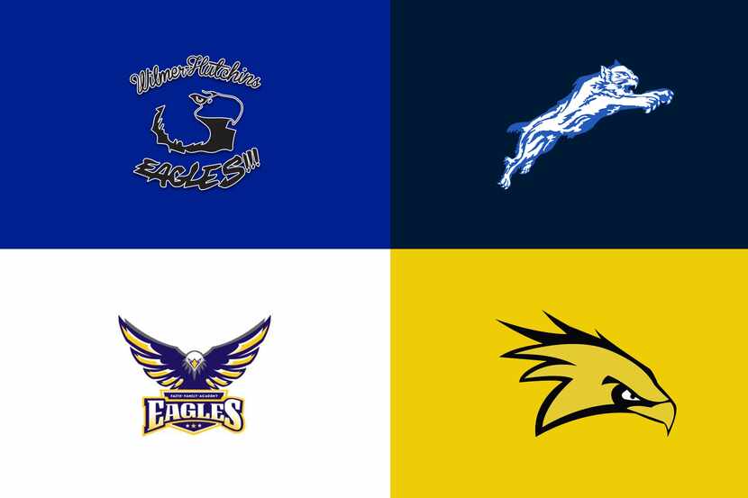 Logos of some of the area teams playing in the 4A and 3A regional tournaments this weekend,