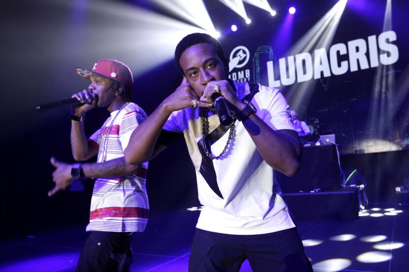 Ludacris performs at The Bomb Factory in Dallas, TX, on Mar. 29, 2016. 
