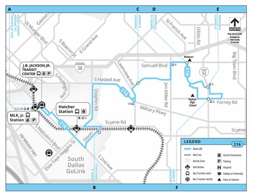 Changes to DART Bus Route 26 taking effect Monday restore service to Hatcher Station and the...
