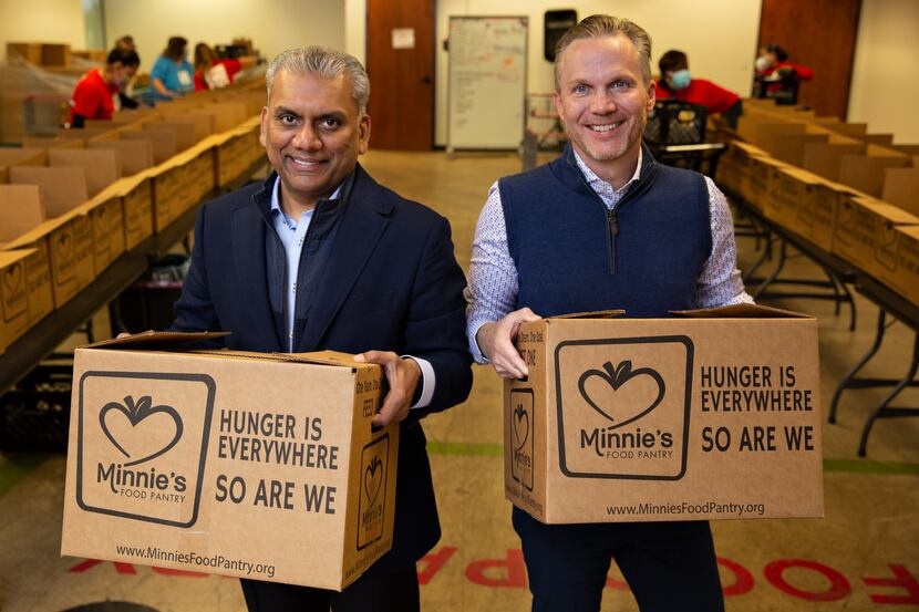 Anurag Jain (left) and Patrick Brandt are the co-founders of Get Shift Done, a nonprofit...