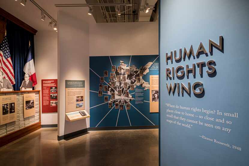 The Human Rights Wing of the Dallas Holocaust and Human Rights Museum shows how the world...