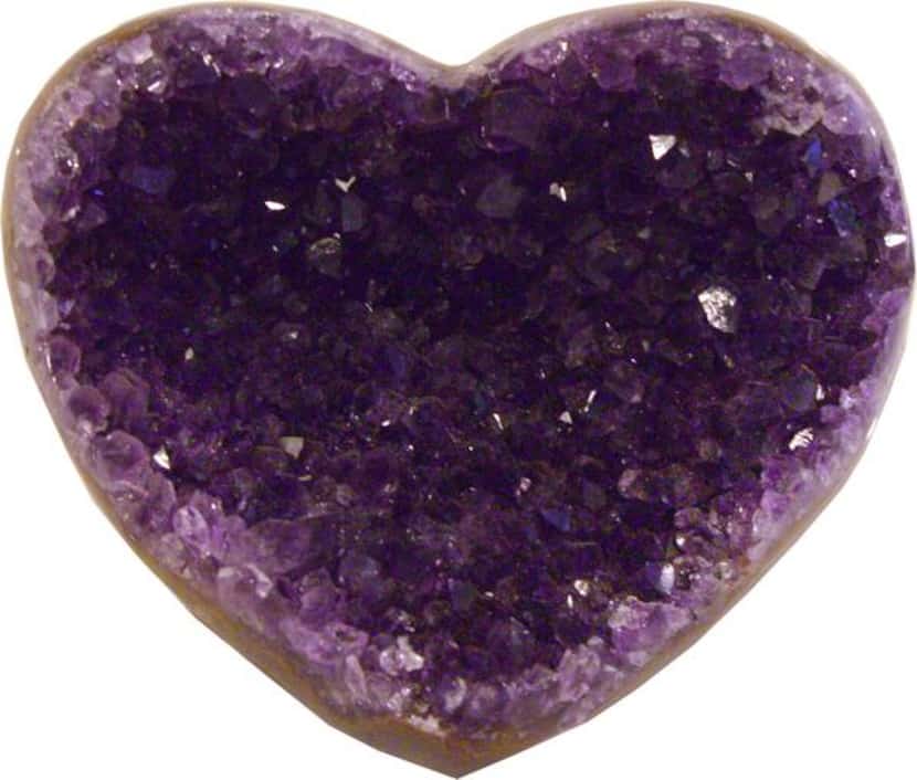 
Amethyst heart-shaped geodes, one of a collection ranging from $350-$800, Forty Five Ten
