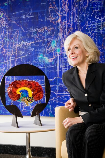 Dr. Sandra Bond Chapman, founder and chief director of the Center for BrainHealth and...