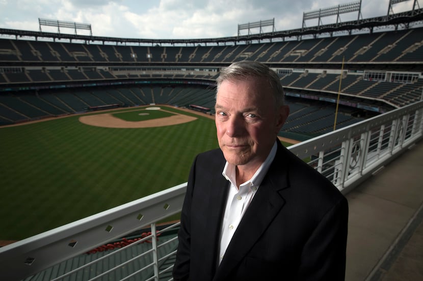 Ray Davis, co-owner and co-chairman of the Texas Rangers, photographed Wednesday, April 1,...