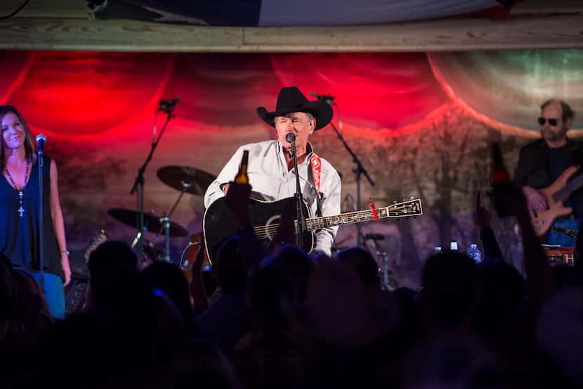 Back where it all began, George Strait returned to Gruene Hall in New Braunfels on Wednesday...