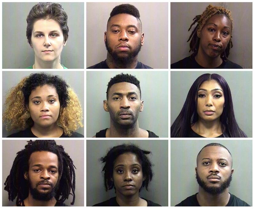 Top row from left: Stephanie Briant, Darryl Burnham, Miracle Freeman. Middle row from left:...