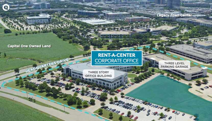 The Rent-A-Center campus is on 17 acres.