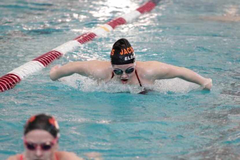 
Rockwall swimmer Raena Eldridge is the No. 3 automatic qualifier in the 50-yard freestyle...