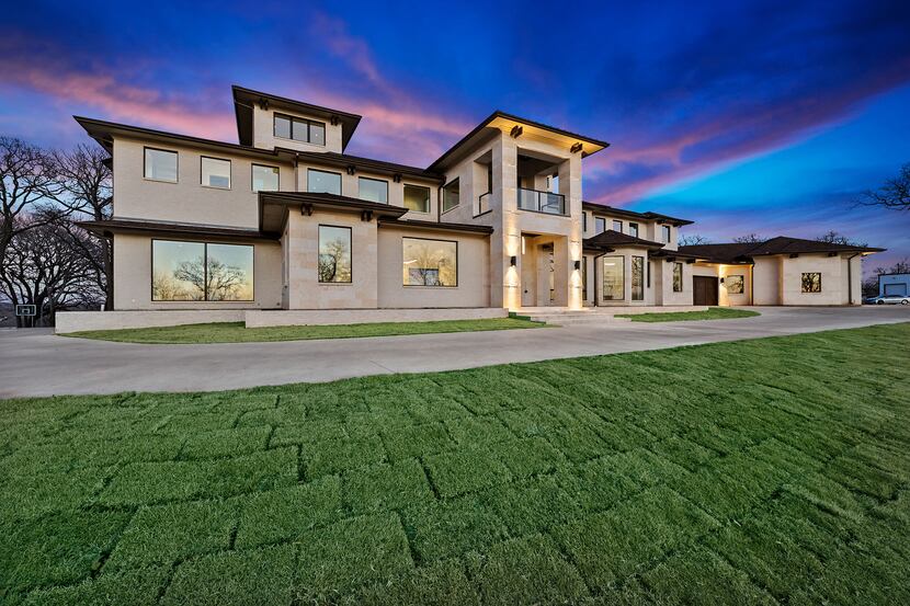 This 7,853-square-foot design by Lingenfelter Custom Homes is in Flower Mound.
