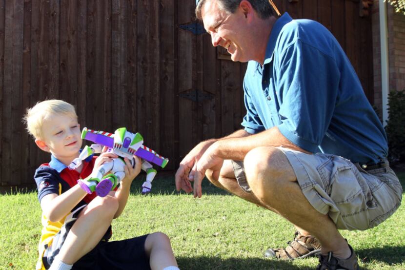David Gee says his family had to stop paying for therapy for his 6-year-old autistic son,...